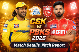 Chennai Super Kings vs Punjab Kings match full details 2026