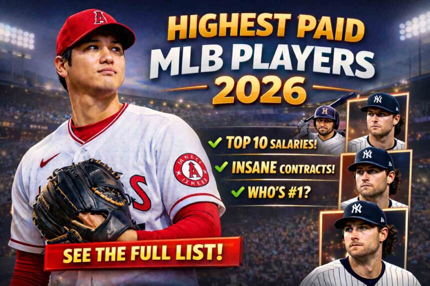 highest paid MLB players 2026 top 10 salaries