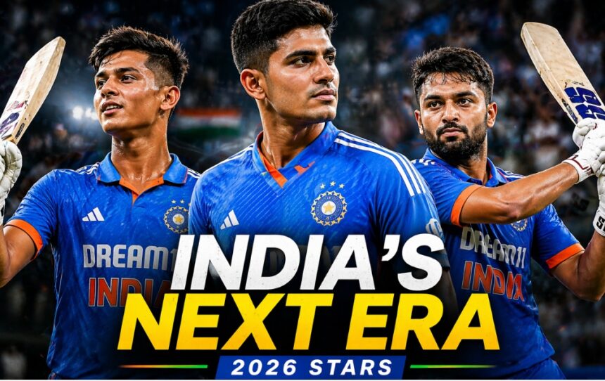 young Indian cricketers 2026 Shubman Gill Yashasvi Jaiswal Rinku Singh thumbnail