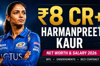Harmanpreet Kaur salary and net worth in 2026 with WPL contract details